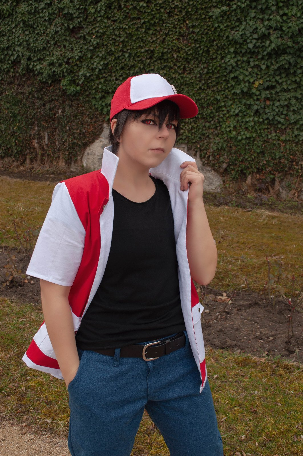 Pokemon Trainer Red Cosplay Hat
