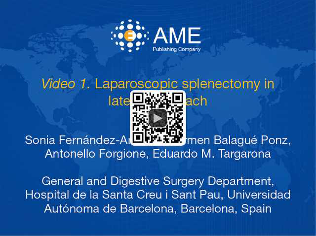 ALES_Journal's tweet photo. Lateral approach for laparoscopic splenectomy by Dr. Eduardo M. Targarona, et al, at https://t.co/mbqaHQkozl. https://t.co/CjsSz7pq5C