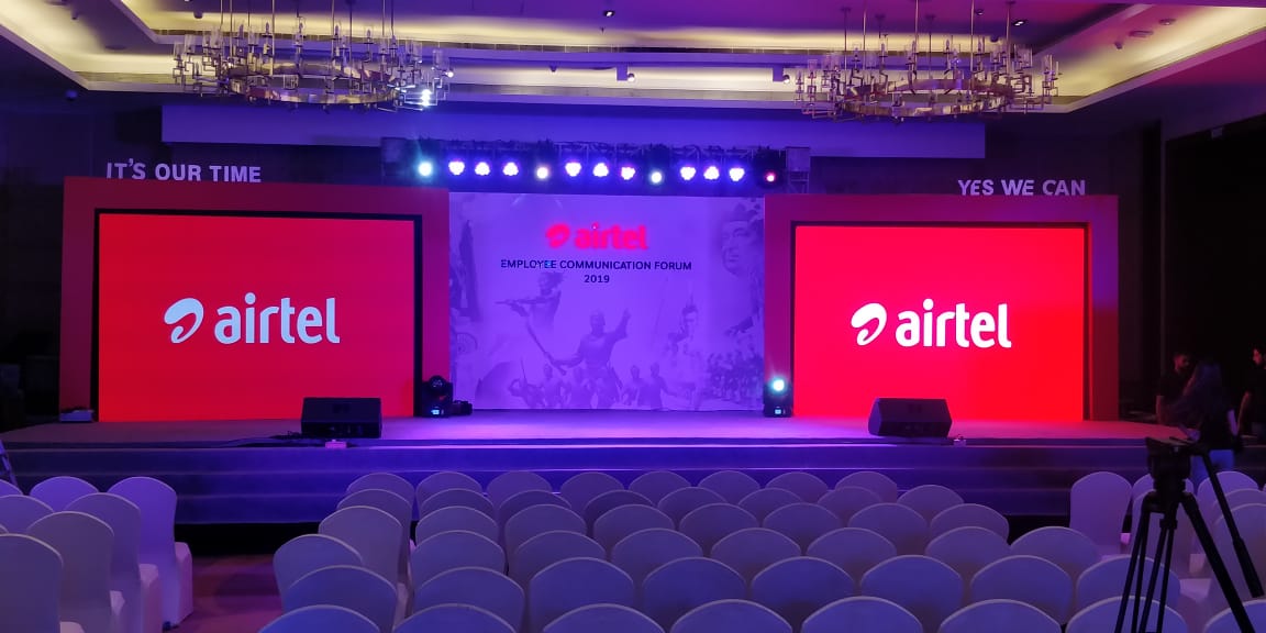 Airtel employee communication forum 2019, at Radisson Blu Hotel Guwahati, is an early example of our design-build collaboration at work.
#eventplanner #stagedesign #signage #airtelthanks