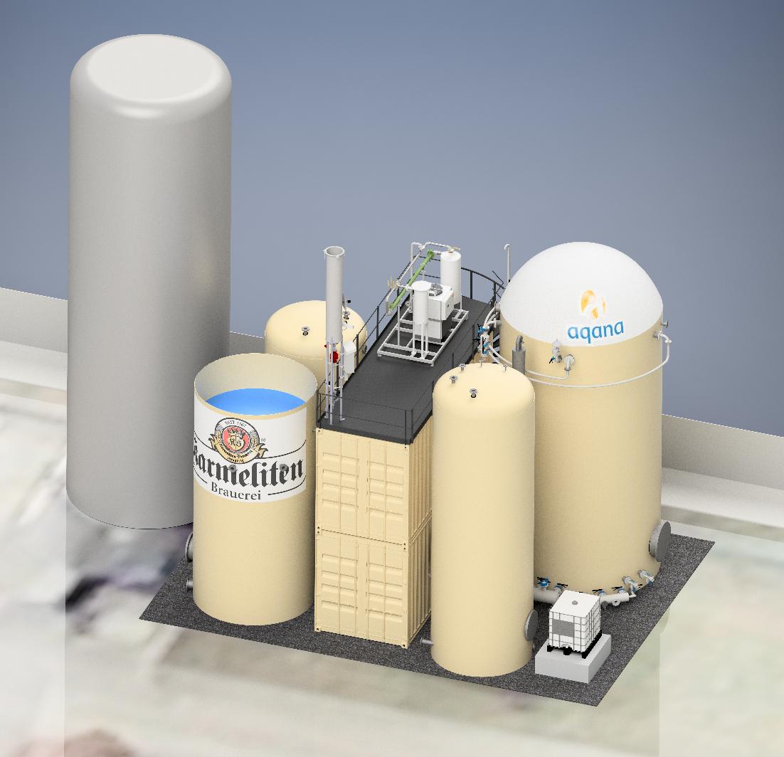 The Aqana team is proud to be ordered by the Karmeliten Brauerei Straubing to design and supply this compact energy producing treatment plant: 
energie-autarke-brauerei.de 
aqana.com, #wastewater, #sustainable, #biogas