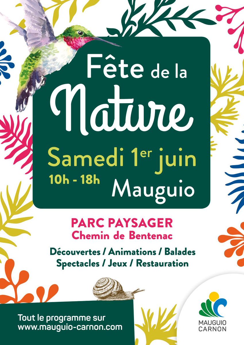 J-4 avant la fête de la nature🏞🏕.Des ateliers seront mis en place pour vous divertir 🙉et aussi pour  apprendre 📗.Les écologues de l'euzière seront aussi là pour animer un stand pour en savoir plus ➡️bit.ly/2HGnfMv
 #occitanie #environnement #mauguio #carnon