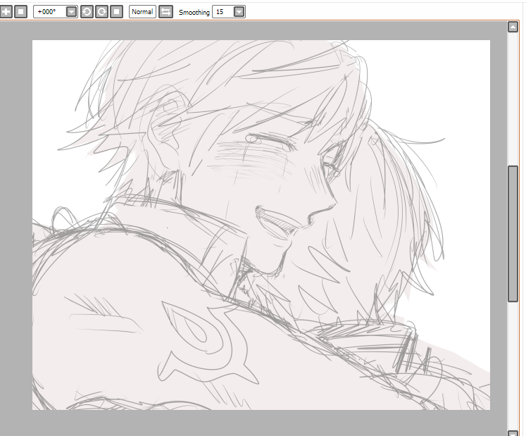 I wasn't able to finish my chrom bday art on time because of my turtle pace lol 

so have a wip instead 