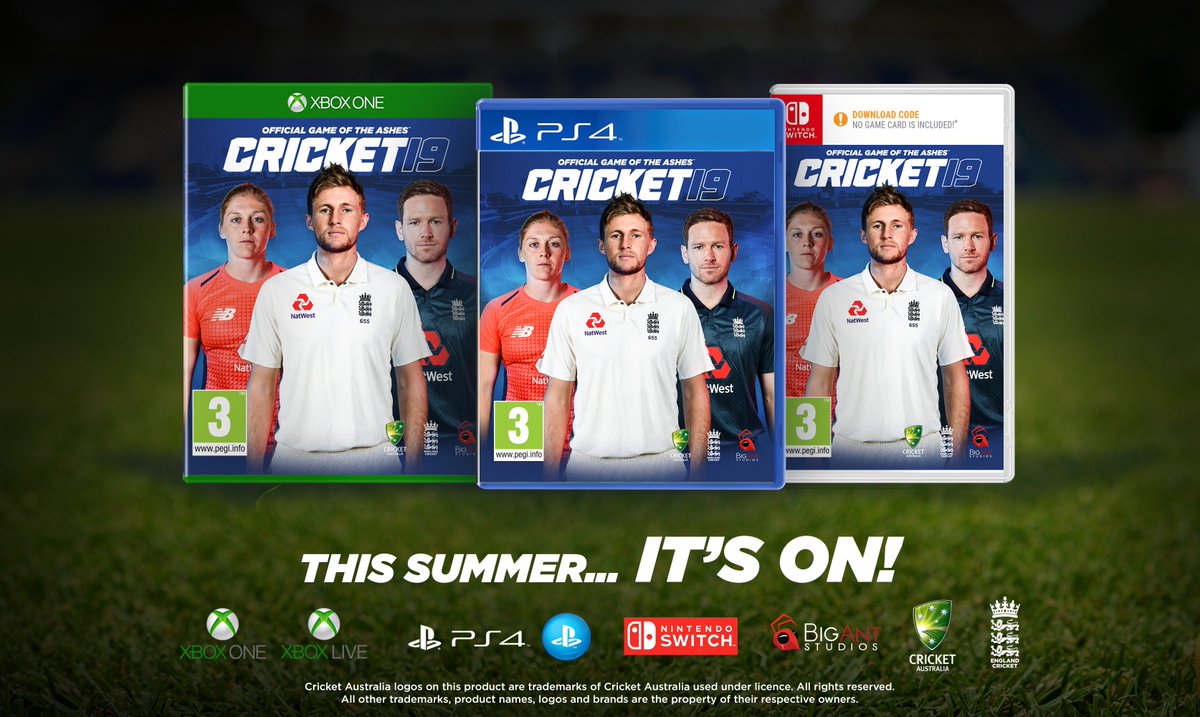 TheCricketerMag's tweet image. WIN! A PS4 signed by England's World Cup and Ashes stars, including @root66, @Eoin16, @Heatherknight55 and @Danni_Wyatt 

PLUS a copy of Cricket 19: The Official Game of the Ashes.

Four runners-up will also receive a copy of the game!

Simply RT to enter! 👇