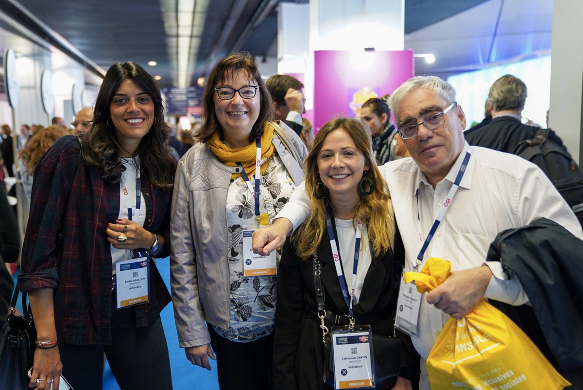 #SalonHandicap pour s inspirer et continuer à lever les obstacles. Bravo à l équipe <a href="/onepoint/">Onepoint</a> <a href="/LoubnaMeliane/">Loubna Meliane</a> pour toujours mettre en avant toutes les authenticités