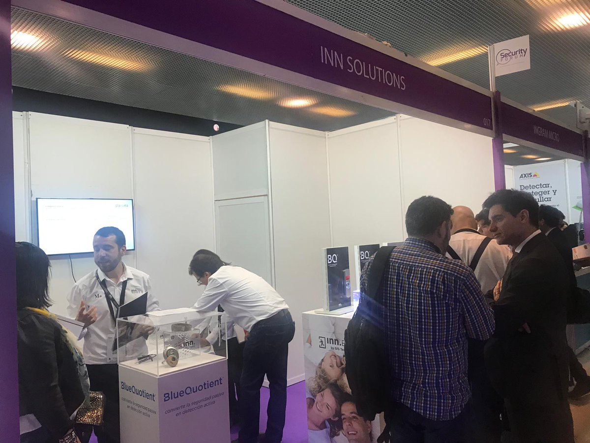 Ya estamos en <a href="/securityforumES/">Security Forum</a> #SecurityForum19, que se está realizando en el <a href="/CCIB_Forum/">CCIB / Centre de Convencions Internacional de BCN</a> de Barcelona.
Os esperamos hoy hasta las 18:30 y mañana a partir de las 10 en el stand 017 🔐