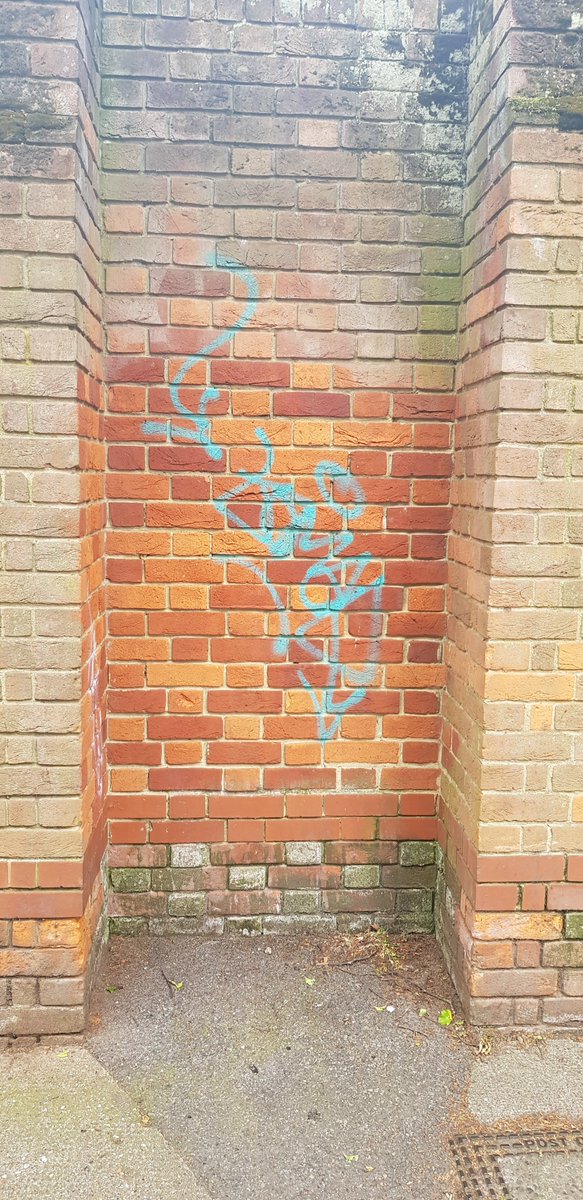 GetTagger's tweet image. More vandalism in Canterbury. Don't forget the council offers a £ reward to identify those responsible when they are convicted.