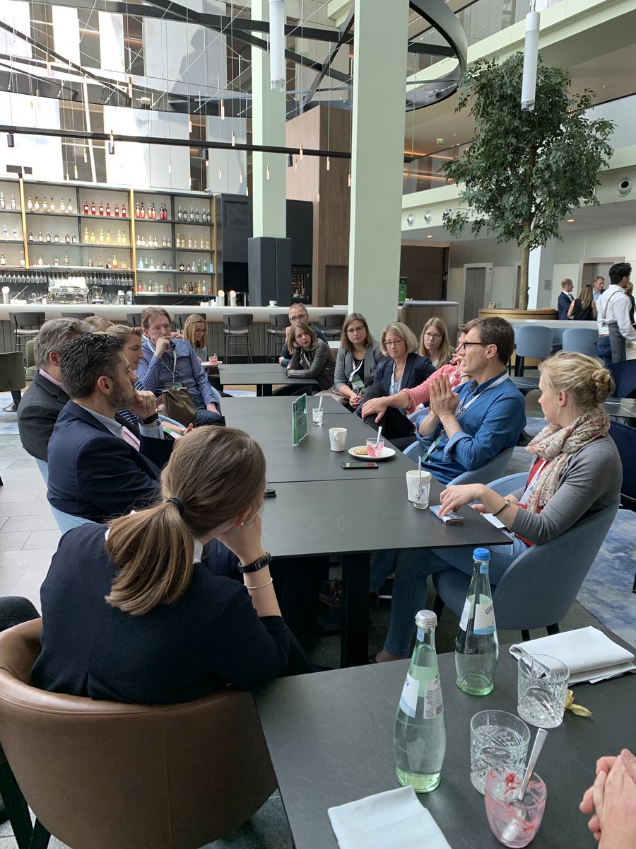 Viel Diskussionsstoff während des Lunch &amp; Learns - wie geht agiles #CX  #cxforum2019