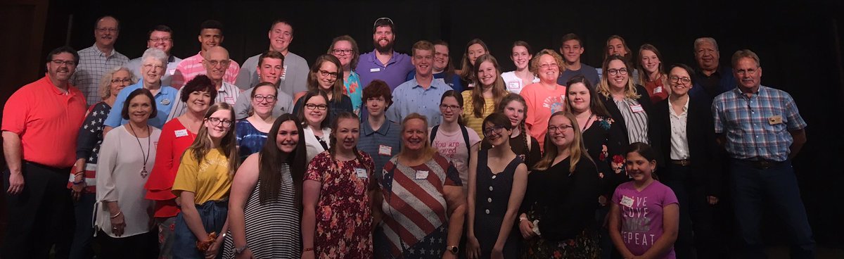 BeejtheSqueej's tweet photo. #okumc19 youth delegation!!!!! https://t.co/WZRZ6CaXKL