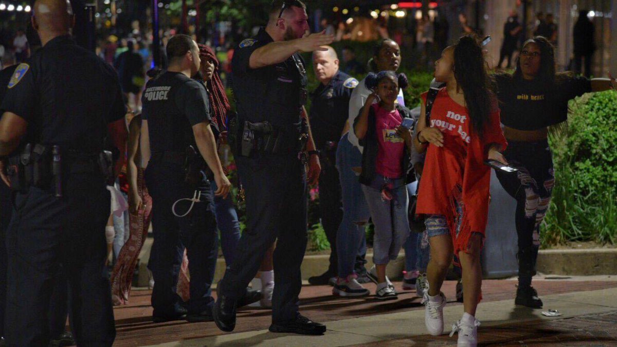 6 Arrested As Crowds of Youths Draw Police Attention to Baltimore’s Inner Harbor