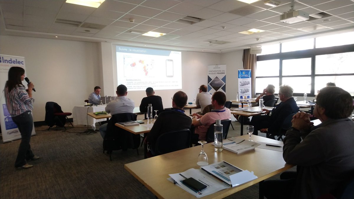 Meteorage__'s tweet photo. ⚡️Séminaire Marseille : Jour J ! ⚡️
En direct du New Hotel of Marseille, les experts @Citel1937  @IndelecFrance @Meteorage__ lancent officiellement l'ouverture de la première session 2019 des #Séminaires #Foudre et #Surtensions. Inscrivez-vous ici : https://t.co/LsO8d5iBEI https://t.co/fqxrCdZJnt