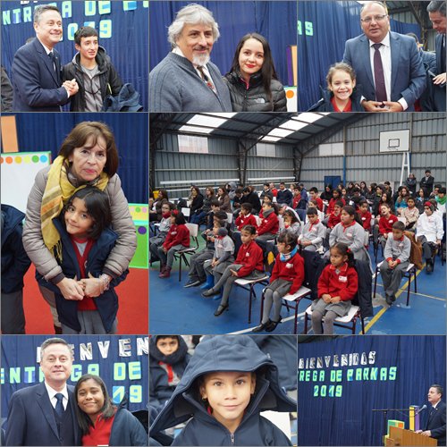 daemconcepcion's tweet photo. ENTREGA DE CASACAS PARA ALUMNOS DE COLEGIOS MUNICIPALES
Con rostros sonrientes 60 niños y niñas recibieron casacas por  parte del Alcalde de Concepción, Álvaro Ortiz Vera  y representantes de Mineduc.
https://t.co/tGmKH3aq6z https://t.co/HTw3JpAGIX