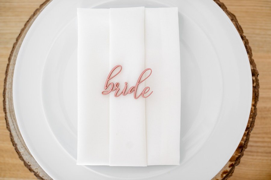 Rose Gold Lasercut Wedding Name Place Settings tuppu.net/9cae6500 #rusticwedding #Bridetobe #HoneywellWeddings #Etsy #weddingsignage #Wedding #PersonalisedNames