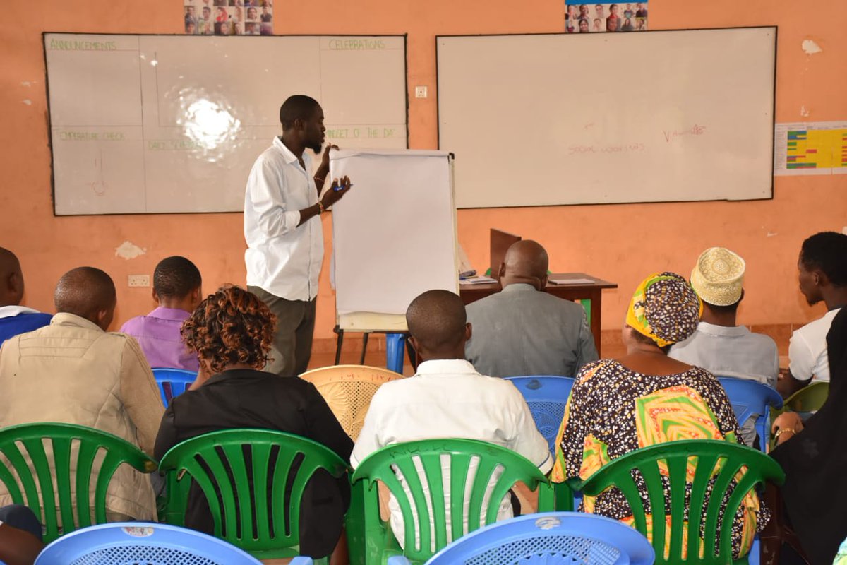 Mr Duncan from <a href="/IlcydK/">ILCYD-Kenya</a> taking the teachers through the value based approach model .
#Jisortnavalues001