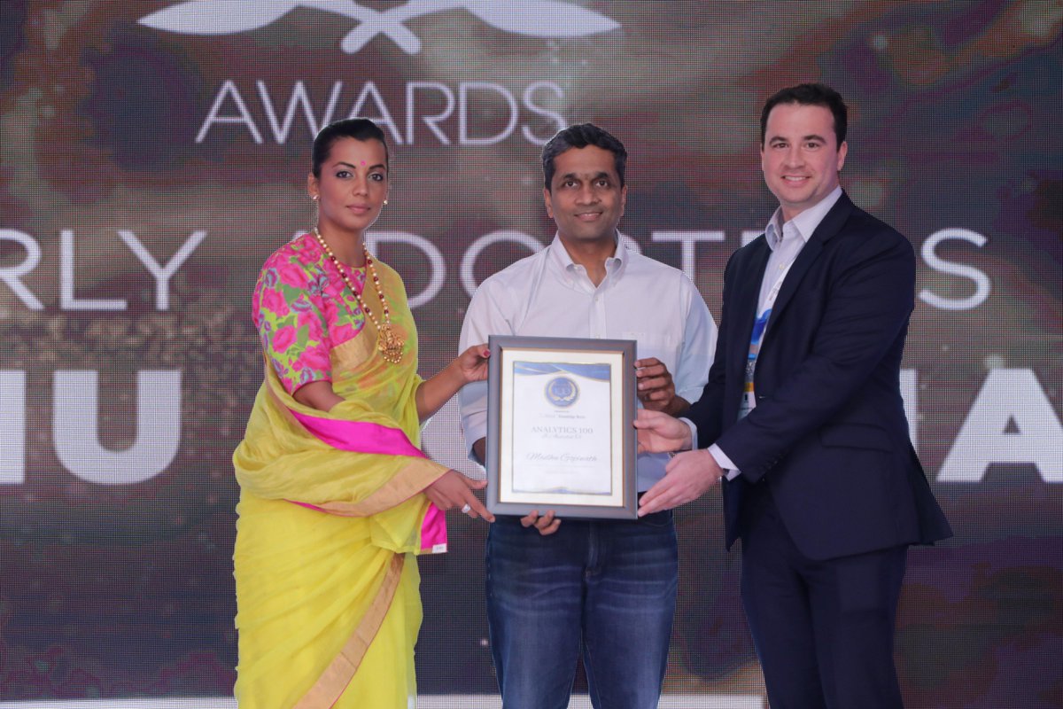 MakeMyTrip Tech (@makemytriptech) on Twitter photo Congratulations <a href="/madhu_gopinath/">Madhu Gopinathan</a> for winning the #Analytics100 Award for the excellence in the field of #Analytics at #Machinecon2019
<a href="/Analyticsindiam/">AIM</a>
#TechCultureAtMMT #TechVitality #AI #DataScience
linkedin.com/feed/update/ur… Congratulations <a href="/madhu_gopinath/">Madhu Gopinathan</a> for winning the #Analytics100 Award for the excellence in the field of #Analytics at #Machinecon2019
<a href="/Analyticsindiam/">AIM</a>
#TechCultureAtMMT #TechVitality #AI #DataScience
linkedin.com/feed/update/ur…