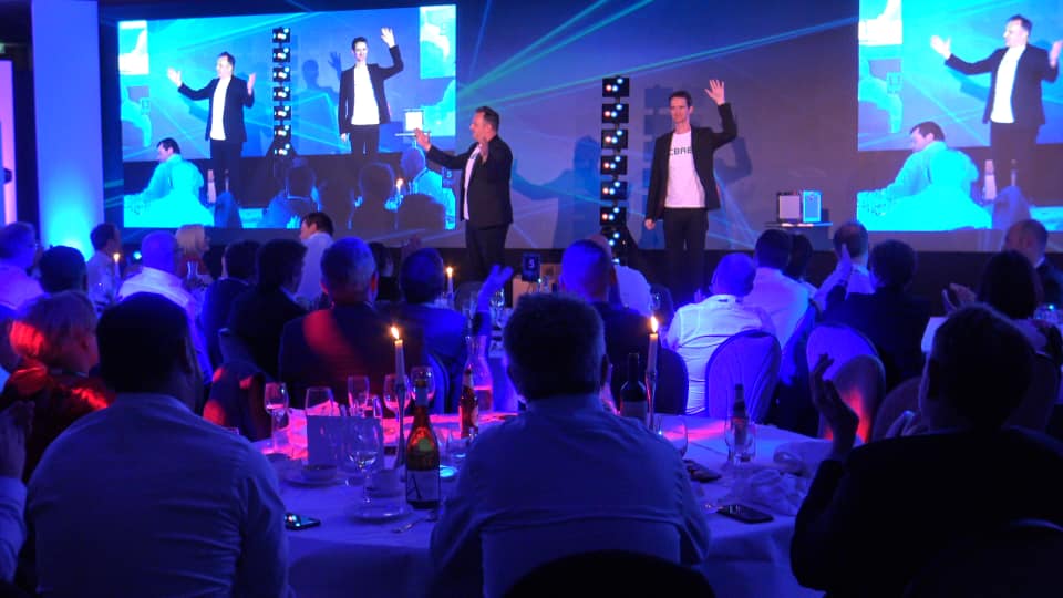 DJIMB3RRY's tweet photo. RT @ExpoMagic: Amazing audience @CBRE last week, thank you for having Keelan and Matt perform for you #corporateentertainment #eventprofs #entertainment #events #eventplanner #eventplanners #eventplanning #technews #ipadmagic #ipadmagician #digitalmagic … https://t.co/XEij0iYI4X