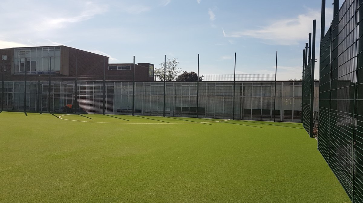 BlakedownSport's tweet photo. We are constructing a 1,800mยฒ #sanddressed synthetic #astroturf for the pupils of @TileCross Academy - The XLR8 MUGA will be complete with fencing.@SAPCA @AstroTurfEurope #MUGA #allweathermuga #sportsconstruction https://t.co/4X6crfycrE