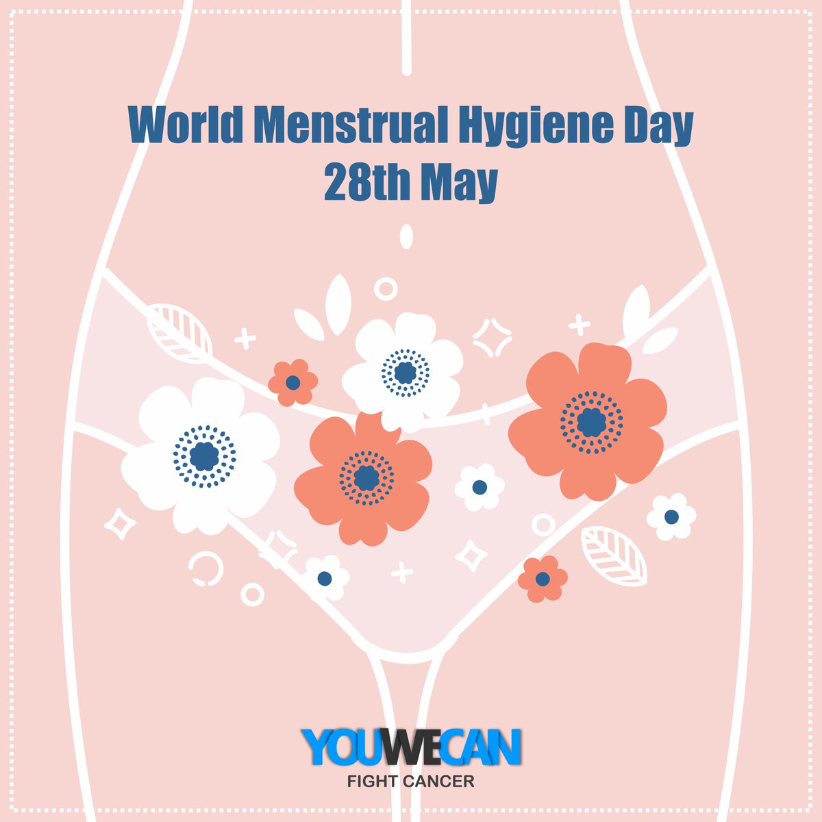 Did you know that about 60,000 women die of cervical cancer every year in India, 2/3rd of those deaths are caused due to poor #MenstrualHygeine. This #MenstrualHygieneDay, reach out to your doctor & understand good Menstrual Hygiene practices. 
#YouWeCan #CervicalCancer #Cancer