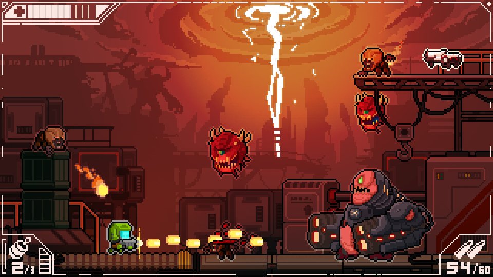 SarkSweet's tweet photo. -2DOOM-
A 2D demake and tribute of the most famous FPS.
Available now.
#indiedev #gamedev #indiegames #videogames #2DOOM #demake #action #platformer #gore #scifi #demons #DOOM #DOOM25 #pixelart
@Valryon
https://t.co/IR0RYcPAqM https://t.co/hdkBAt3vkR