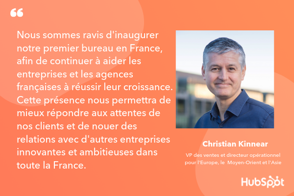 HubSpotFrance's tweet image. Nous sommes heureux d'annoncer l'ouverture de notre nouveau bureau à Paris afin de contribuer au dynamisme de l'écosystème technologique français ! #hubspotparis #croissance #saas