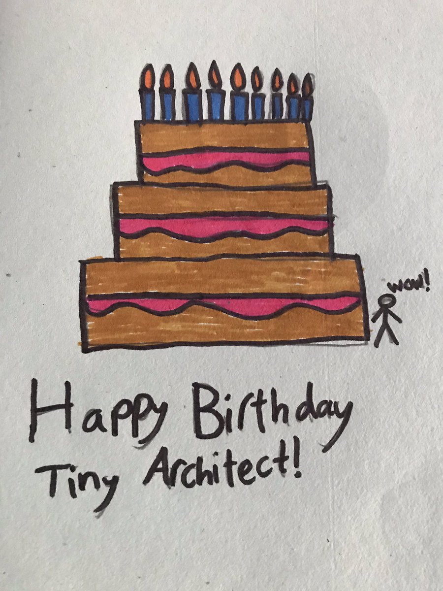 johnchapmanriba's tweet image. Even my kids have got in on it now!! #tinyarchitect