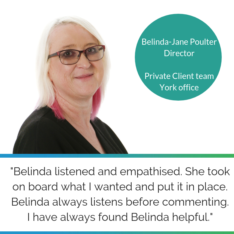 CWSolicitorsLLP's tweet photo. #TuesdayMotivation Great client feedback for Director Belinda-Jane Poulter at our #York office after completing a #Will for her client. You can contact Belinda on 01904 624185 to discuss making or updating your #Will #futureplanning #yourwishes #makeaWill #protectionforlovedones https://t.co/CJI9wsl1oC
