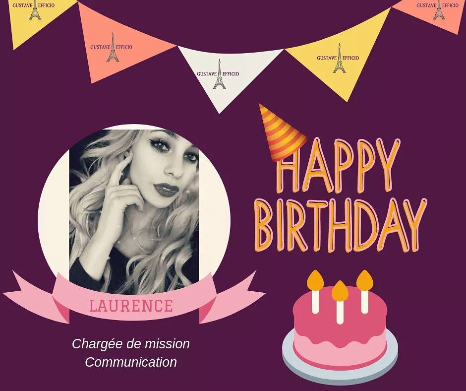 تويتر Gustave Efficio على تويتر Encore Un Nouvel Anniversaire A Feter Pour La Gustave Efficio Family Cette Fois Ci Laurence Gousseau Est A L Honneur Toute L Equipe Lui Souhaite Un Tres