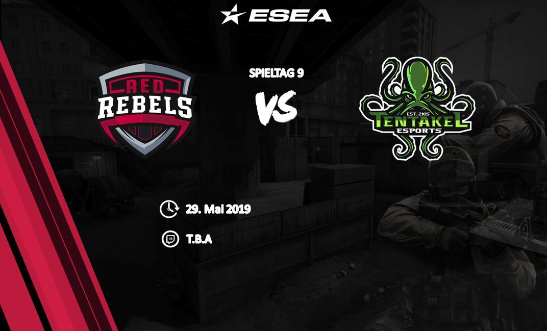 RedRebelsOS's tweet photo. #Spieltag9

⚙️@ESEA         

👹 vs. @TentakelPro 

📅 29. Mai 2019  

🔗https://t.co/yIKmyRxTQK      

https://t.co/WOWakmjYmh      | #GoRebels https://t.co/41kSZ9wLct