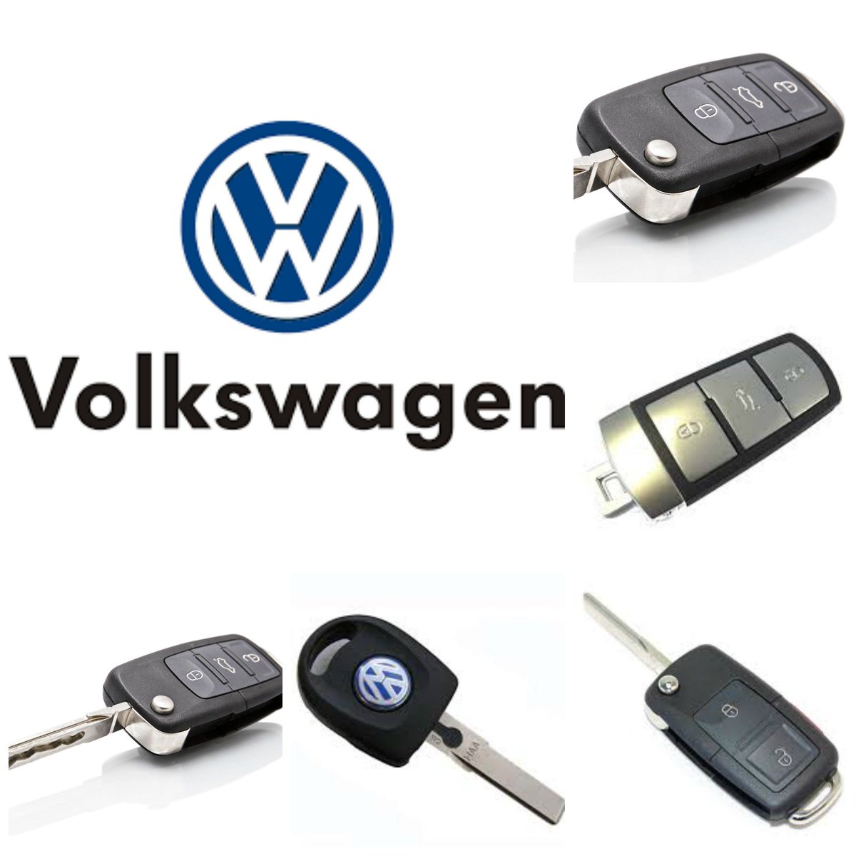 Volkswagen Car Keys supplied cut &amp; programmed even if you have lost your key #CarKeyCambridge #CambridgeLocksmith #ReplacementCarKey #VWKey autolocksmith.info