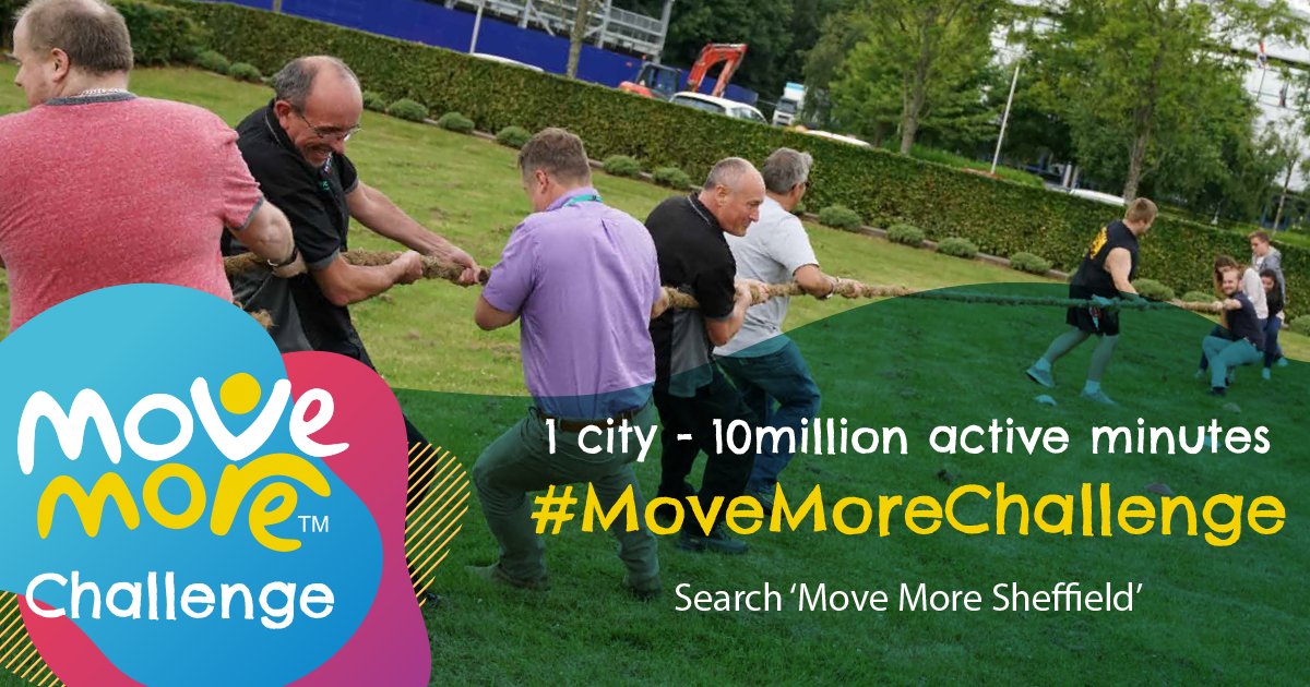 movemoresheff's tweet photo. The #MoveMoreMonth runs all through June and is a great way to get to #movemore #EveryMinuteCounts https://t.co/q1Fja0Yibk https://t.co/XDMqVP2OKG