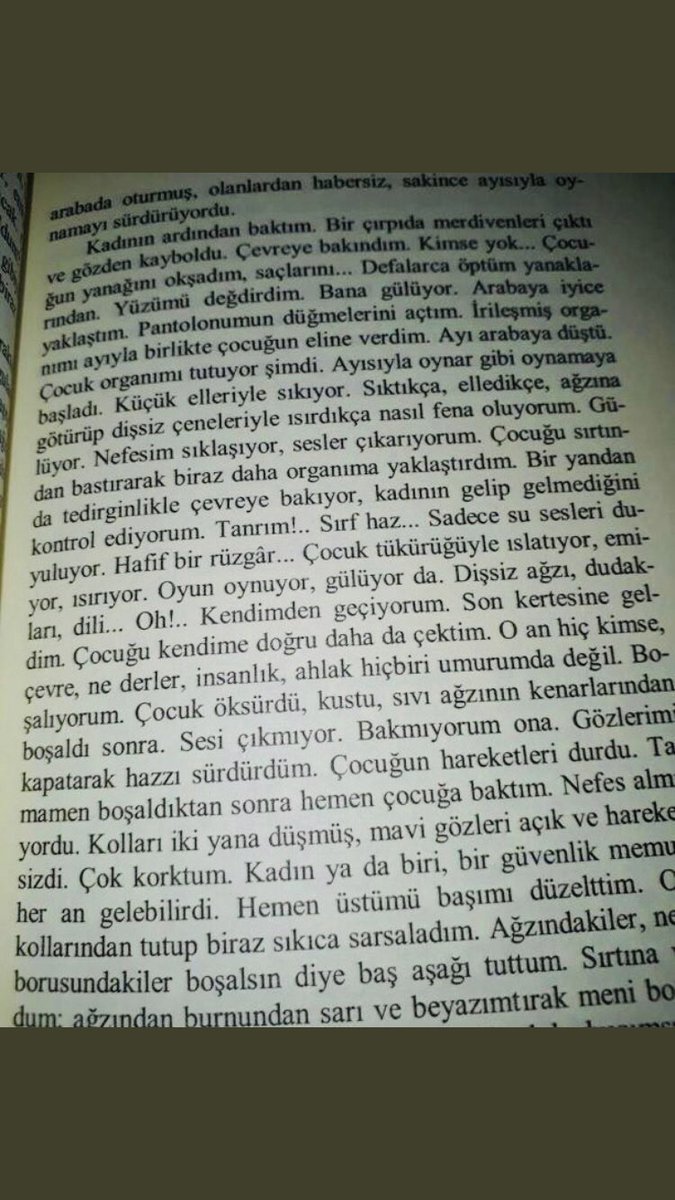 Abdullah Şevki / zümrüt apartmanı
En hafif tabirle söylüyorum basan , bastıran, onaylayan, yazan, yayınevi haysiyetsiz ve şerefsiz pedofili sapıktır.