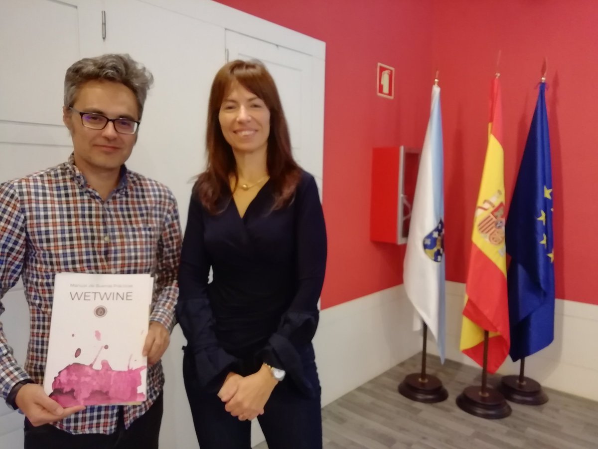 proyectowetwine's tweet photo. El Proyecto WETWINE difunde sus resultados y comparte su experiencia con otros proyectos e iniciativas en favor de la gestión medioambiental (Biomasa AP  PHYTOBAC). Se cuenta con  David de la Varga, experto en depuración de aguas. Localización: D. O. Orixe Rias Baixas(Pontevedra) https://t.co/4b1skhTDCR