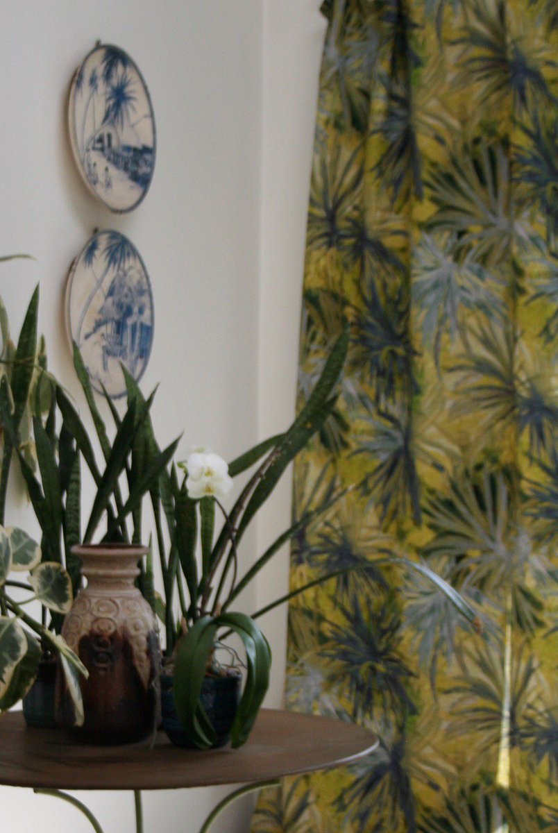 Hoola citron! Bringing the beauty of outside into your home #fresh #inspiring #happiness #beauty #garden #environment #fabric #flowers #interiors #design #style #home