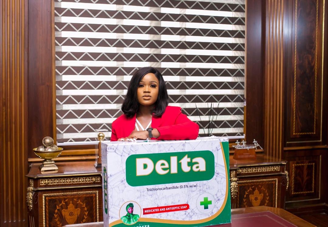 Official_CeeC's tweet photo. Signed and sealed! I’m excited to be the Brand ambassador of my new family Delta Soap.
#StayFreshWithDeltaSoap https://t.co/siLYrrLEsC