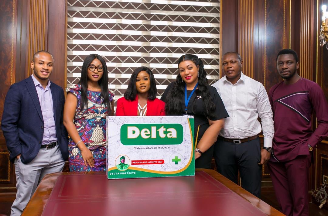 Official_CeeC's tweet photo. Signed and sealed! I’m excited to be the Brand ambassador of my new family Delta Soap.
#StayFreshWithDeltaSoap https://t.co/siLYrrLEsC