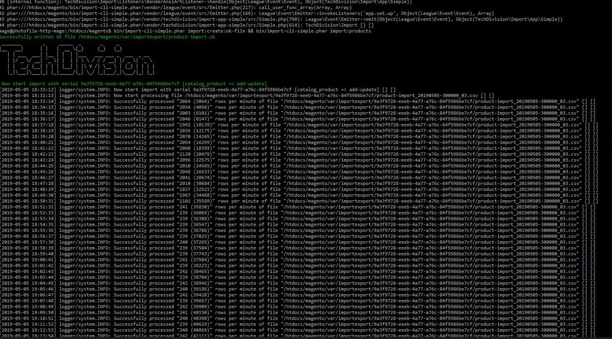TechDivision's tweet photo. Want to know why your Magento 2 Product Import slows down on #AWS? Read our latest blog post and find out why: https://t.co/gGPdPDrhCT #M2IF #Magento #Magento2 #BestPractices #dataimport https://t.co/pwwUgIUTDx
