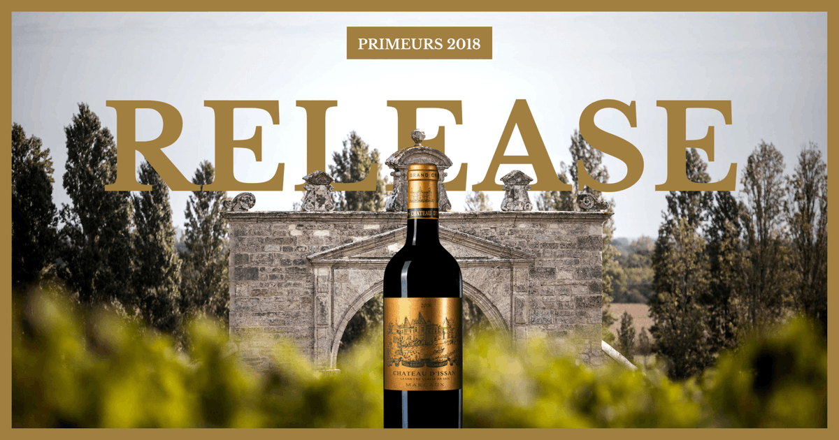 ChateauIssan's tweet photo. [EN PRIMEUR]
Château d’Issan 2018 is now released! 
Find out more about this great vintage ➡➡ https://t.co/W64ZnslK5o  #primeurs2018 #bdx18 #enprimeur #chateaudissan https://t.co/KI5Ghrf9YV