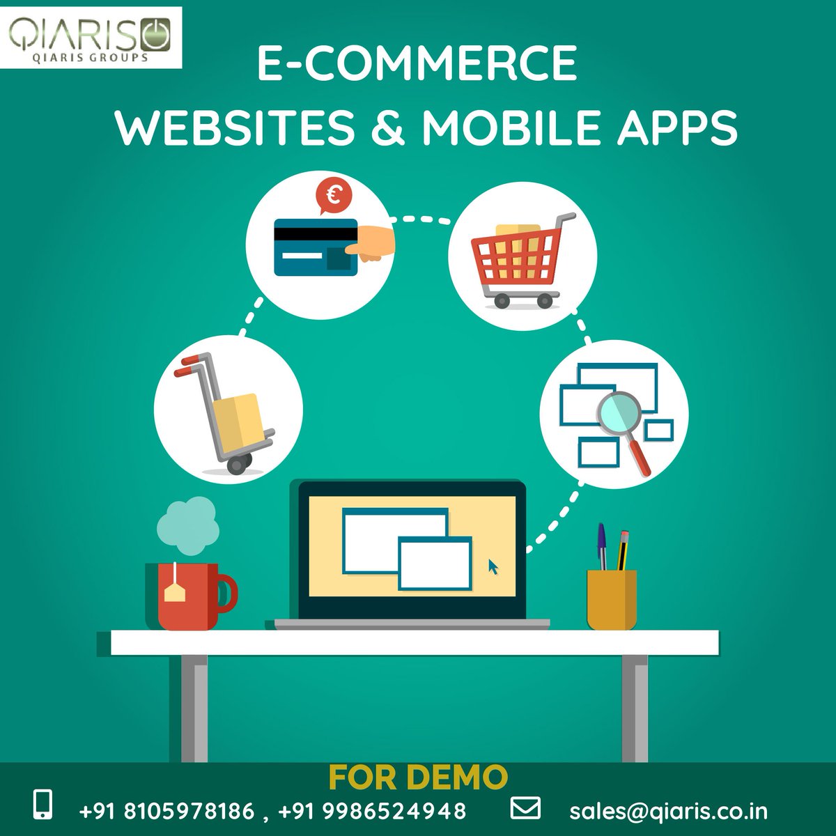 QiarisG's tweet photo. We are @QiarisG, We are an IT company based in Banglore. We can help our clients to build their on requirements. Please visit our website : https://t.co/gHDFpGyJQg for more information https://t.co/CaxCwfnrnP