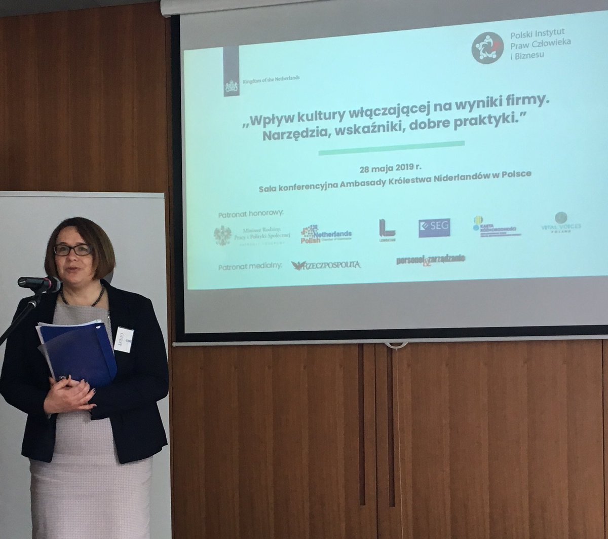 BeatAmaR's tweet photo. At Diversity and Inclusion seminar hosted by Embassy of the Netherlands. Can’t wait to hear about all great practices. @EwaSadowska19 I knew I will meet you here! #inclusiveibm https://t.co/mbIwc7NWUw