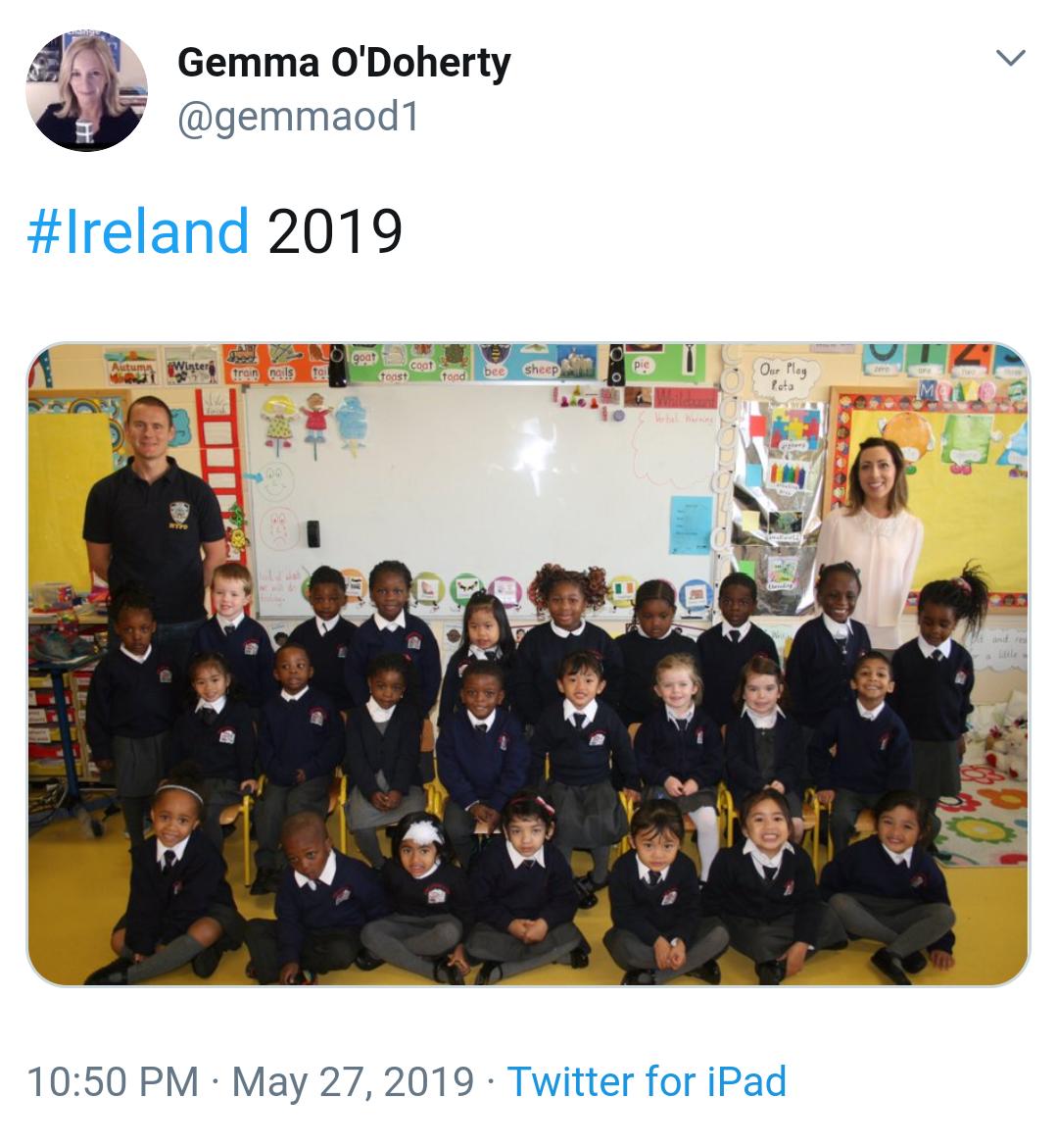 What prompted me to do this is actually a photo she tweeted yesterday - a racist dogwhistle - and I wanted to see if the hatred was always a theme for her.The tweet/photo is below and it's absolutely adorable I hope you'll agree.  /13