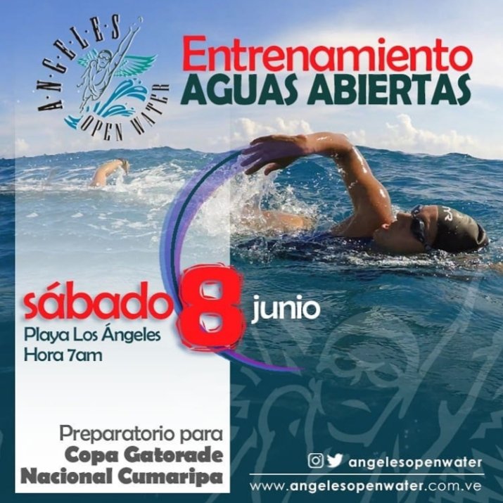 AngelsOpenWater's tweet photo. #8jun Prox #entrenamiento #AguasAbiertas en #PlayaLosAngeles #Edo #Vargas #Triatletas #Corredores #Nadadores #OpenWater #DeportesAcuaticos preparativo #CopaGatorade #NacionalCumaripa #swim #inscripciones por web https://t.co/VTumFxh7v8  - @radioelhatillo @CrestaMetalica https://t.co/NVfaCPPvo1