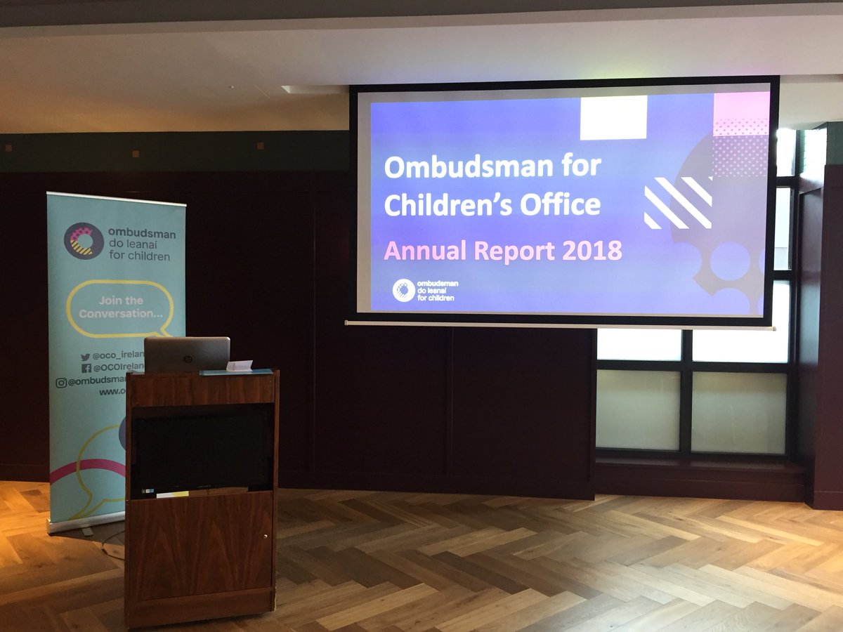 All systems go at the Alex Hotel for the <a href="/OCO_ireland/">Ombudsman for Children</a> Annual Report Launch. Looking forward to sharing our yearly review of all the work done supporting and helping to raise awareness around children’s rights.