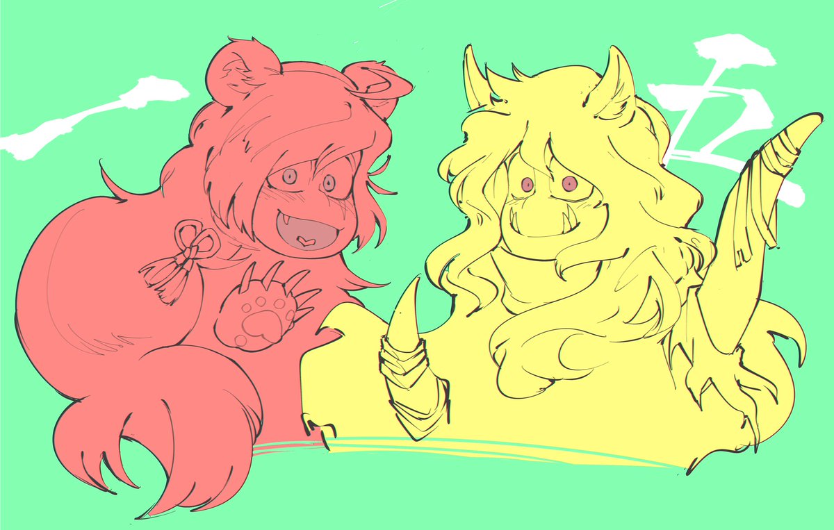 物の怪馬鹿松rkgk なっと のイラスト