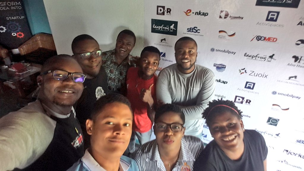 3ch310n's tweet image. Am at the #mobile app #hackerthon powered by @ActivSpaces and @LeapfrogeV sponsored by @zuoix
@bessongayim @valerycolong @NadeshEduke @dancarl857 @Buma76285561 @IdrisTabi @akamaotto @digitalRenter @AnotherEyeApp