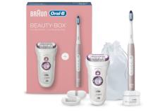 BRAUN &amp; Oral-B Beauty Box Epilierer und Schallzahnbürste Weiss/Pink mdz.me/1dj4