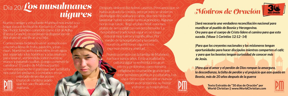 PMInternacional's tweet photo. Día 20 Oremos por los musulmanes Uigures.
#PMI #PMInternacional #Ramadan #Orar #Ramadan19
Design by: @PMI Uruguay Info:https://t.co/91gMKsfwB2 https://t.co/ISVZm8UAj3