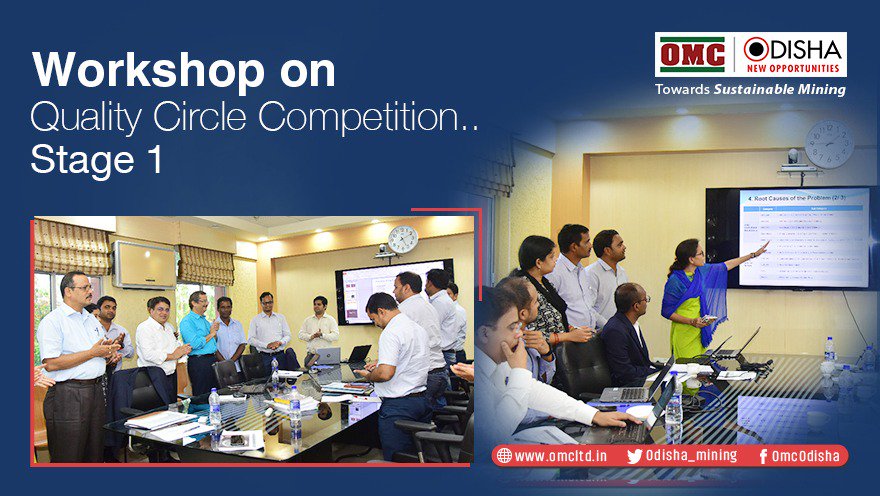 odisha_mining's tweet image. The prime purpose of the #QualityCircle Competition was to  appreciate contributions of QC members across all the mines &amp;amp; build a culture of continual improvement in mining operation, safety etc. All these will culminate in improved quality, productivity and cost optimization.