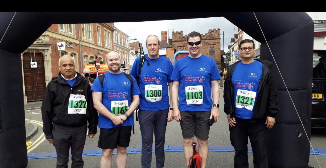 mjsections's tweet photo. Congratulations to the team who walked 22 miles for children with cancer on the Bridgnorth annual walk. Fantastic effort from all the walkers this year helping to raise lots of money for a brilliant cause 👏🏼👏🏼👏🏼 https://t.co/WJD5FVYDIW