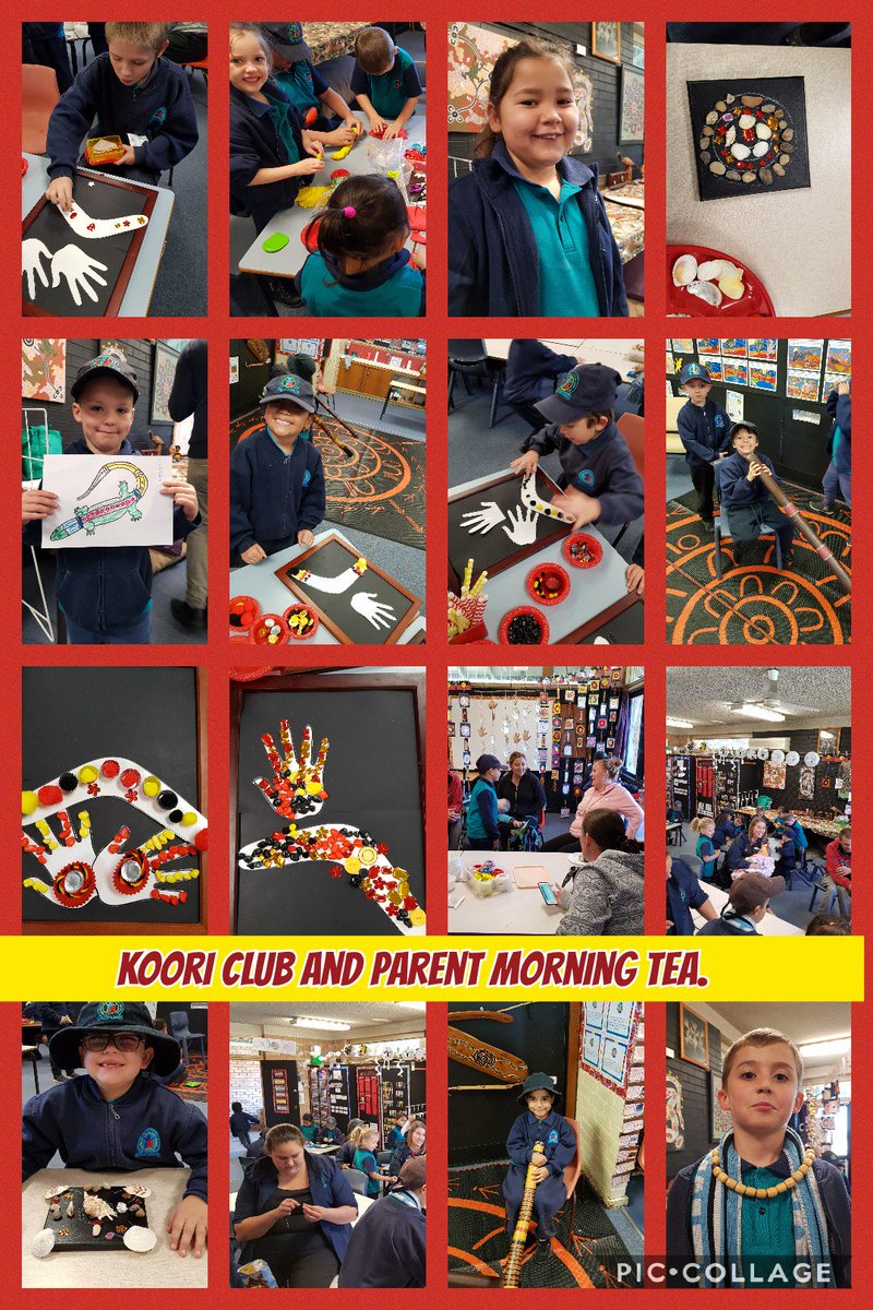 <a href="/GuisePublic/">Guise Public School</a> parent morning tea and fun in our Koori Club today 
<a href="/m_predl/">Megan Predl</a> 
<a href="/HeyburghRenee/">Renee</a> 
<a href="/keneasha_bell/">Keneasha bell</a> 
🖤💛♥️