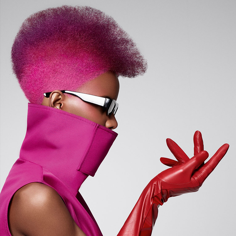 GOLDWELLZA's tweet photo. Escape your reality and have some fun. Mix pop with punk. Shake it up. #COLORPOP #PinkPassion #GOLDWELL #beauty #PigmentPOP #Haircare #BeBold https://t.co/LnZqdcX4uX