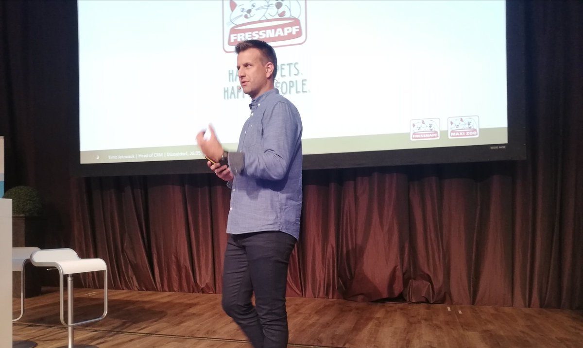 "Mit Daten zum Tierversteher mit Herz". Timo Jatzwauk, Head of CRM, <a href="/Fressnapf/">Fressnapf</a> #DialogSummit